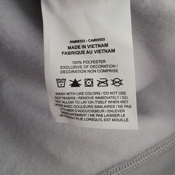 Nike Girls Hoodie Therma-Fit Medium Gray/Pink Thumbhole NWT - Picture 8 of 10